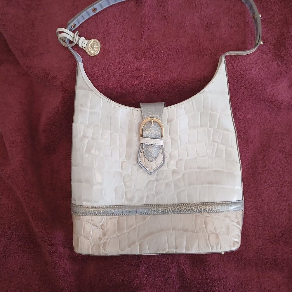 Vintage Brahmin Kendall Tri-Color shoulder bag